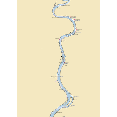 Oasis Marinas at Glastonbury (South Glastonbury, CT) NOAA Chart  Gaming Mouse Pad