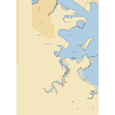 MarineMax Boston (Boston, MA) NOAA Chart  Gaming Mouse Pad