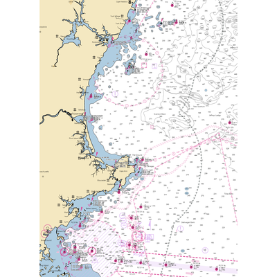 Abbott's Marine Service (Groveland, MA) NOAA Chart  Gaming Mouse Pad