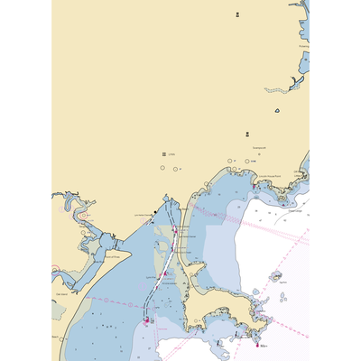 Lynn Yacht Club (Lynn, MA) NOAA Chart  Gaming Mouse Pad