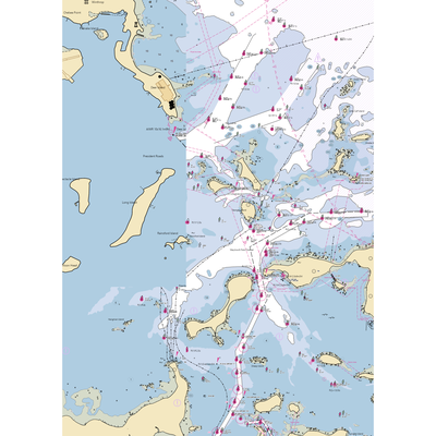 Gallops Island (Boston, MA) NOAA Chart  Gaming Mouse Pad