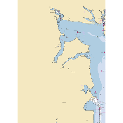 Goddard Memorial State Park (East Greenwich, RI) NOAA Chart  Gaming Mouse Pad