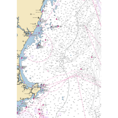 Merri-Mar Yacht Basin (Newburyport, MA) NOAA Chart  Gaming Mouse Pad