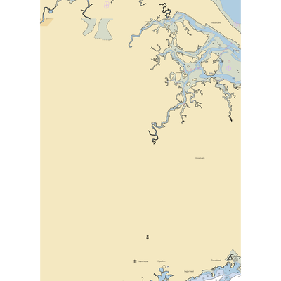 Pike Marine (Essex, MA) NOAA Chart  Gaming Mouse Pad