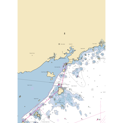 Manchester Yacht Club (Marblehead, MA) NOAA Chart  Gaming Mouse Pad