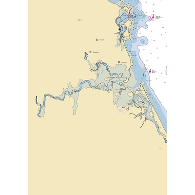 Roht Marine (Marshfield Hills, MA) NOAA Chart  Gaming Mouse Pad