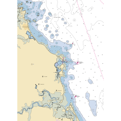 The Quarterdeck (Scituate, MA) NOAA Chart  Gaming Mouse Pad