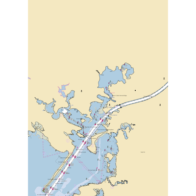 Continental Marina (Buzzards Bay, MA) NOAA Chart  Gaming Mouse Pad