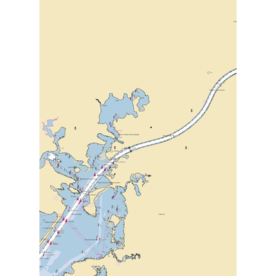 Taylor Point Marina (Buzzards Bay, MA) NOAA Chart  Gaming Mouse Pad