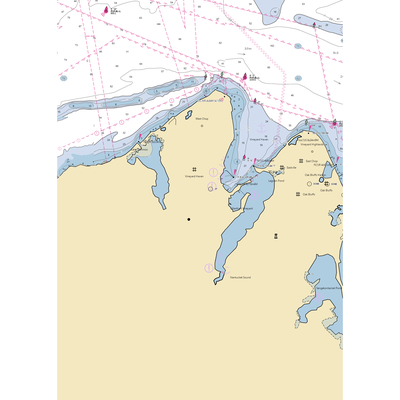 Vineyard Haven Launch Service (Vineyard Haven, MA) NOAA Chart  Gaming Mouse Pad