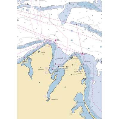 Vineyard Haven Moorings (Vineyard Haven, MA) NOAA Chart  Gaming Mouse Pad