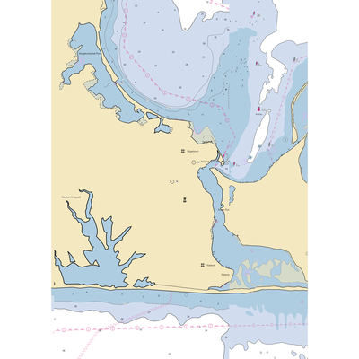 The Harborside Inn Docks (Edgartown, MA) NOAA Chart  Gaming Mouse Pad