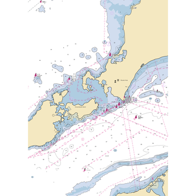 Woods Hole Marine (Woods Hole, MA) NOAA Chart  Gaming Mouse Pad