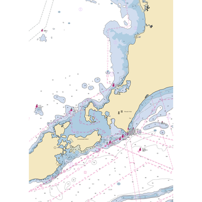 Pinky's Marina (Woods Hole, MA) NOAA Chart  Gaming Mouse Pad