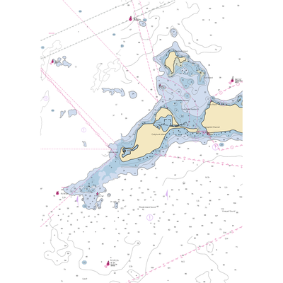 Cuttyhunk Marina (Cuttyhunk, MA) NOAA Chart  Gaming Mouse Pad