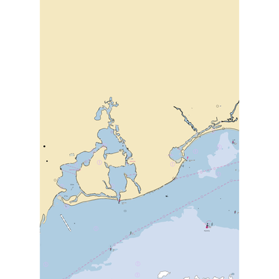 Crosby Yacht Yard, Inc (North Falmouth, MA) NOAA Chart  Gaming Mouse Pad