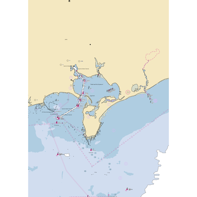 Englewood Beach on Lewis Bay (Hyannis Port, MA) NOAA Chart  Gaming Mouse Pad