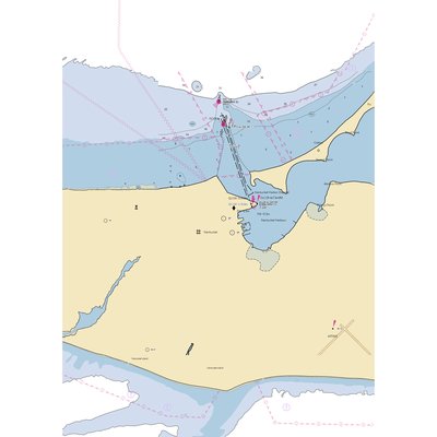 Old North Wharf (Nantucket, MA) NOAA Chart  Gaming Mouse Pad