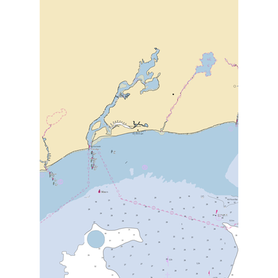 West Dennis Yacht Club (Yarmouth Port, MA) NOAA Chart  Gaming Mouse Pad