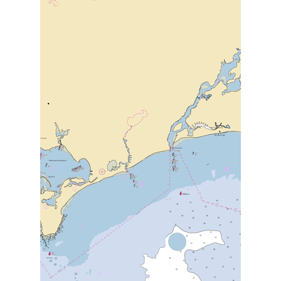 Skippy's Pier One Marina (Cummaquid, MA) NOAA Chart  Gaming Mouse Pad