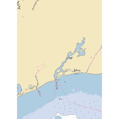 Ship Shops (East Dennis, MA) NOAA Chart  Gaming Mouse Pad