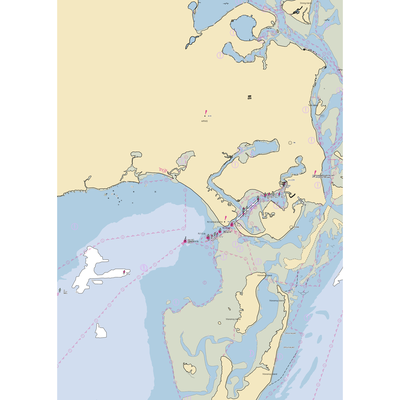 Chatham Harbormasters Office (West Chatham, MA) NOAA Chart  Gaming Mouse Pad