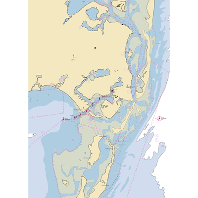 Stage Harbor Marine (West Chatham, MA) NOAA Chart  Gaming Mouse Pad