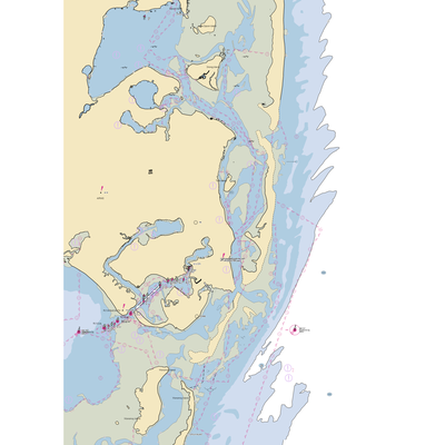 First Light Boatworks (West Chatham, MA) NOAA Chart  Gaming Mouse Pad