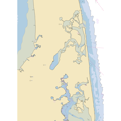 Goose Hummock Marina (East Orleans, MA) NOAA Chart  Gaming Mouse Pad