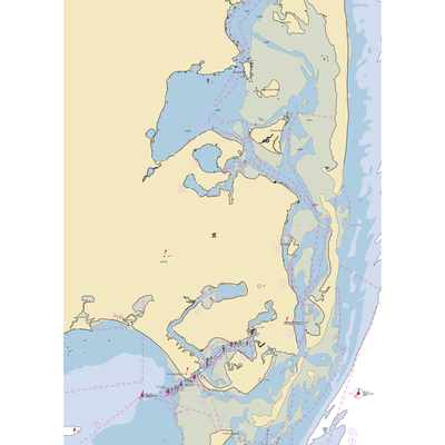 Ryders Cove Boat Yard (West Chatham, MA) NOAA Chart  Gaming Mouse Pad