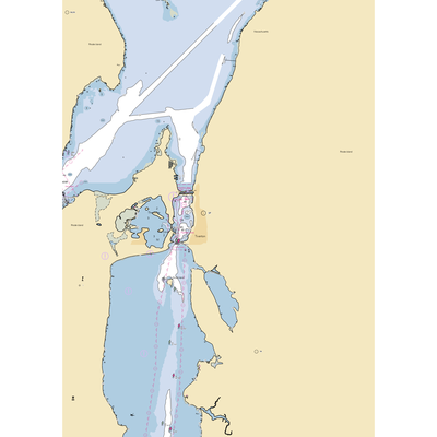 Standish Boat Yard, Inc (Tiverton, RI) NOAA Chart  Gaming Mouse Pad