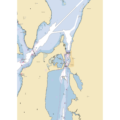 Safe Harbor Island Park (Tiverton, RI) NOAA Chart  Gaming Mouse Pad