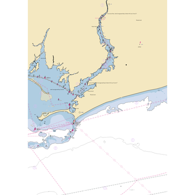 Westerly Harbormaster (Stonington, CT) NOAA Chart  Gaming Mouse Pad