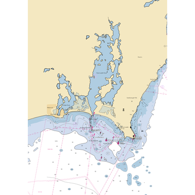 Skip's Dock (Narragansett, RI) NOAA Chart  Gaming Mouse Pad