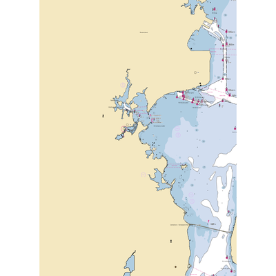 Wickford Shipyard (North Kingstown, RI) NOAA Chart  Gaming Mouse Pad