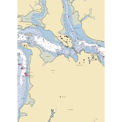 Great Bay Marine (Greenland, NH) NOAA Chart  Gaming Mouse Pad