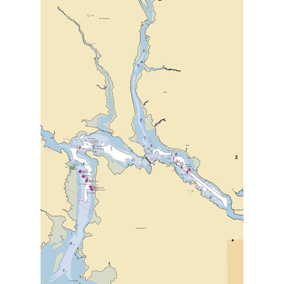 Little Bay Marina (Greenland, NH) NOAA Chart  Gaming Mouse Pad