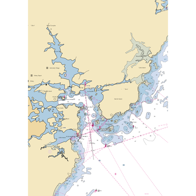 Portsmouth Harbor Cruises (New Castle, NH) NOAA Chart  Gaming Mouse Pad