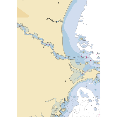 Saco Town Dock (Biddeford Pool, ME) NOAA Chart  Gaming Mouse Pad