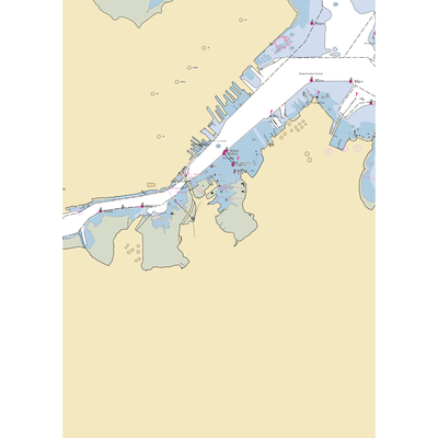 Thomas Knight Park & Knightville Landing (Portland, ME) NOAA Chart  Gaming Mouse Pad