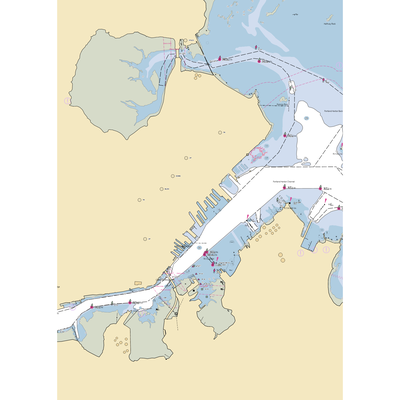 Union Wharf (Portland, ME) NOAA Chart  Gaming Mouse Pad