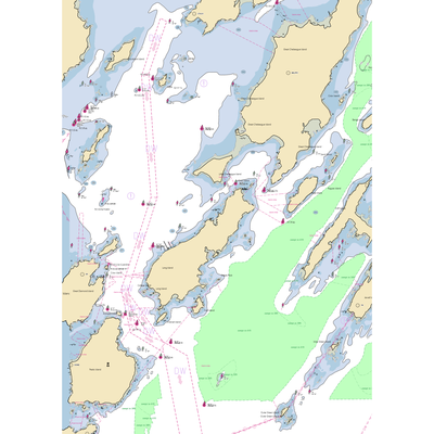 Casco Bay Lobster Co. (Portland, ME) NOAA Chart  Gaming Mouse Pad