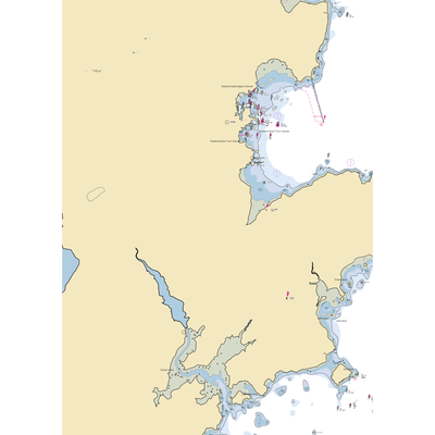 Harbor View Tavern & Marina (Warren, ME) NOAA Chart  Gaming Mouse Pad