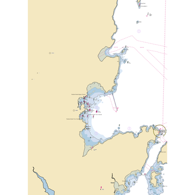 North End Shipyard, Inc. (Glen Cove, ME) NOAA Chart  Gaming Mouse Pad