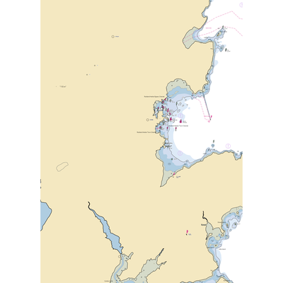 Safe Harbor Rockland (Owls Head, ME) NOAA Chart  Gaming Mouse Pad