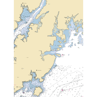 Luke's at Tenants Harbor (Tenants Harbor, ME) NOAA Chart  Gaming Mouse Pad