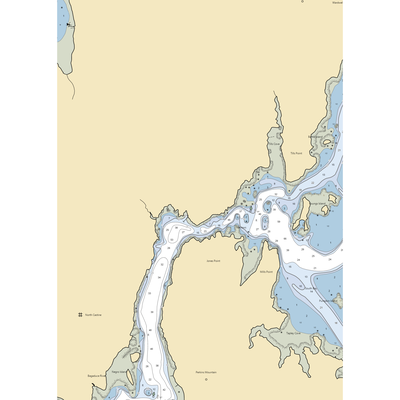 Seal Ledge Marina (Castine, ME) NOAA Chart  Gaming Mouse Pad