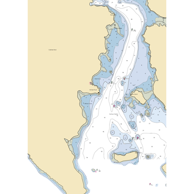 Hancock Marine Service (Sorrento, ME) NOAA Chart  Gaming Mouse Pad