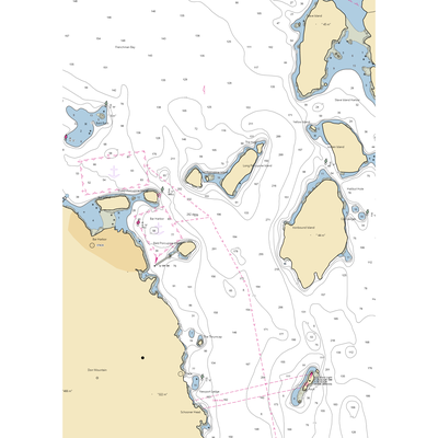 Bar Harbor Regency Oceanfront Resort & Marina (Salsbury Cove, ME) NOAA Chart  Gaming Mouse Pad