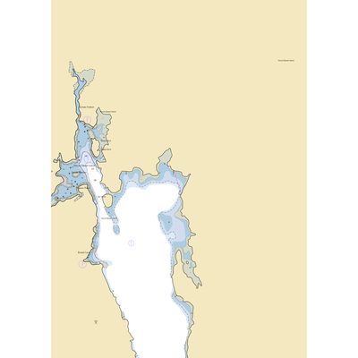 Mount Desert Yacht Yard - Somes Sound (Bar Harbor, ME) NOAA Chart  Gaming Mouse Pad
